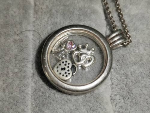 Silver Pandora Necklace