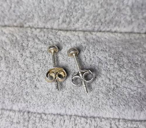 Silver Stud Earring