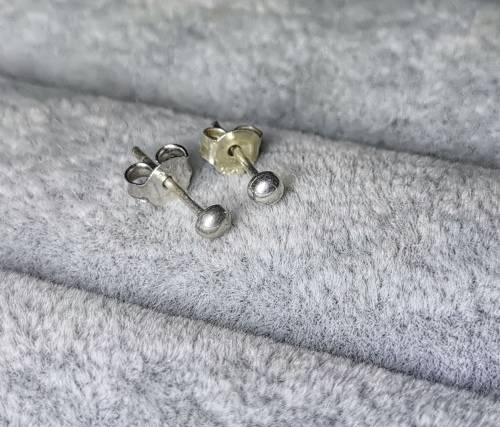 Silver Stud Earring