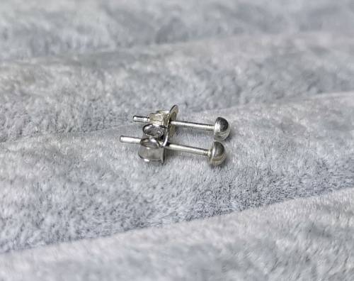 Silver Stud Earring