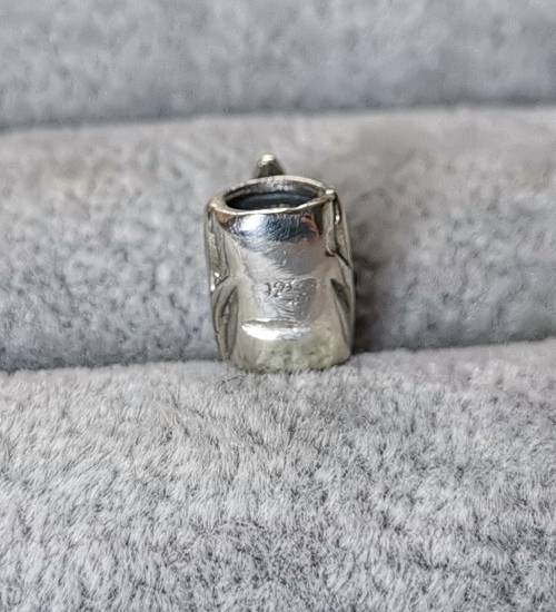 Silver Duck Charm