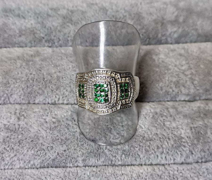 Dazzling Silver Ring