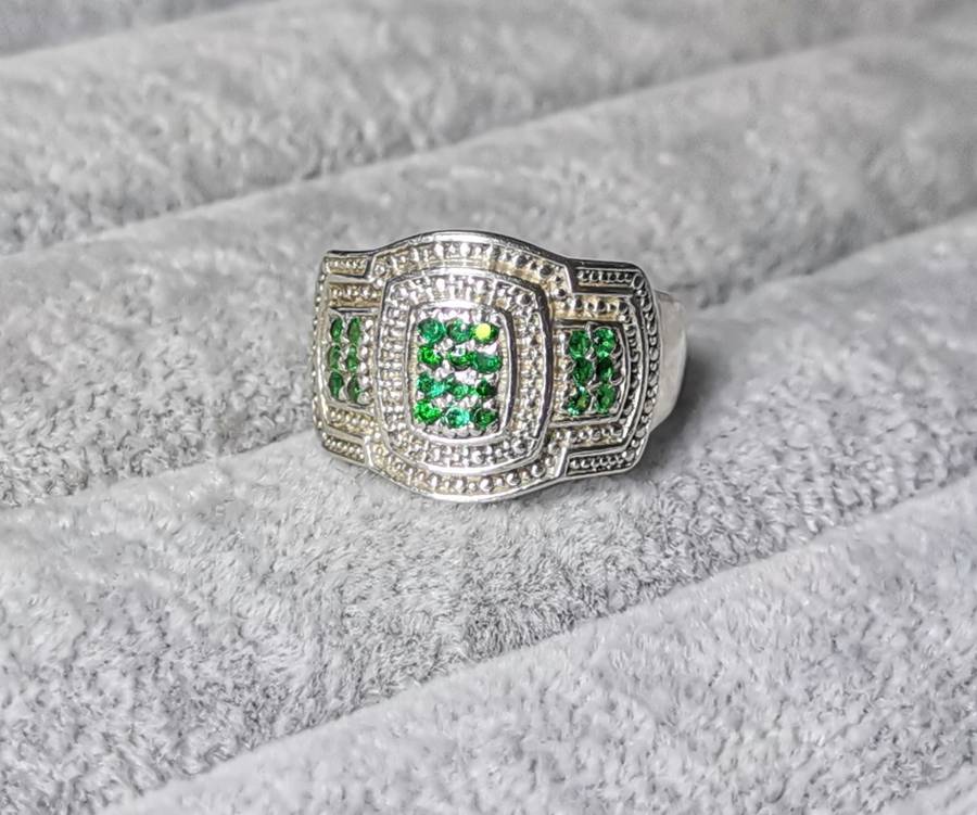 Dazzling Silver Ring