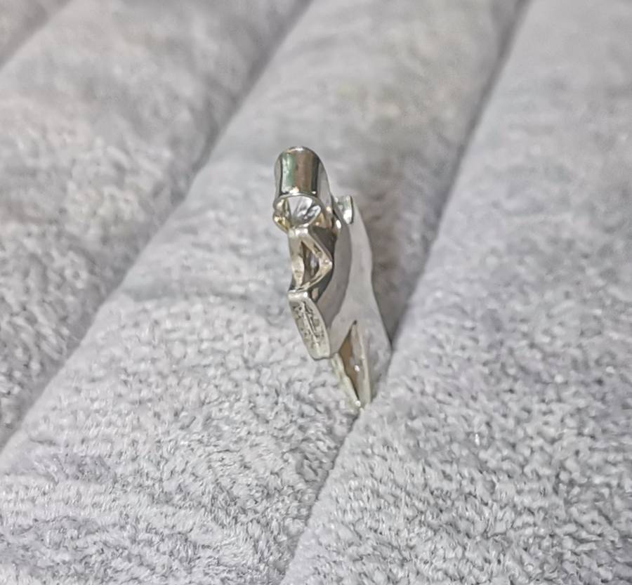 Cute Silver Cross Pendant