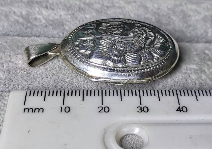 Silver Locket Pendant