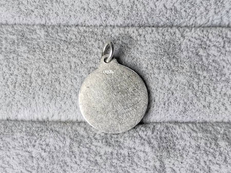 Silver St. Christopher Pendant