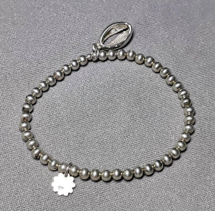 Silver Shell Bracelet