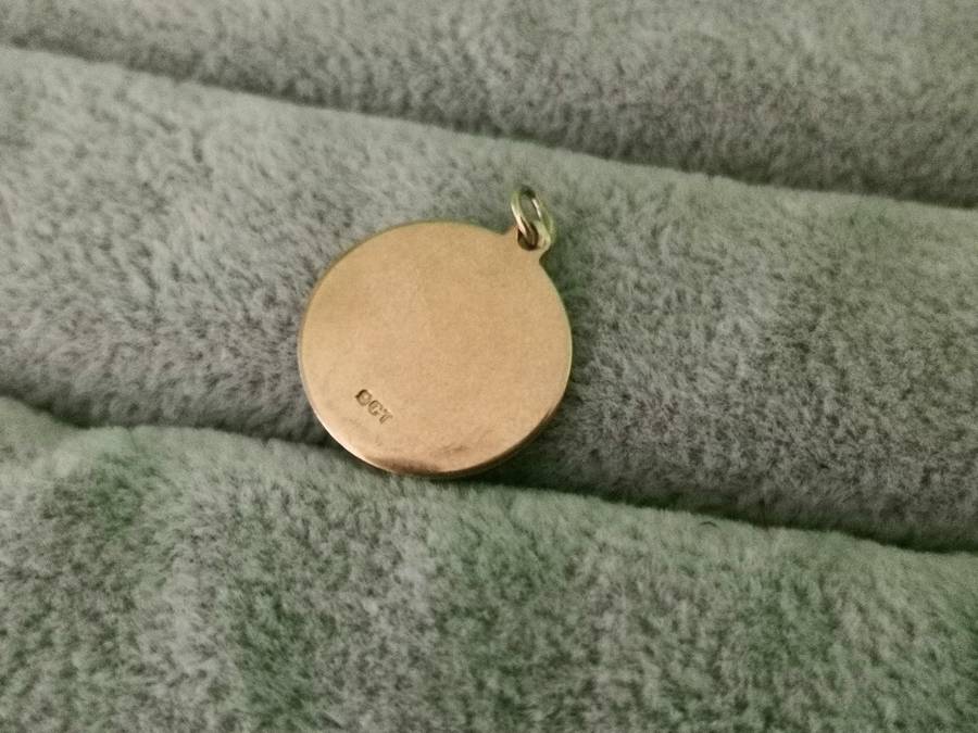 9ct Gold St. Christopher Pendant