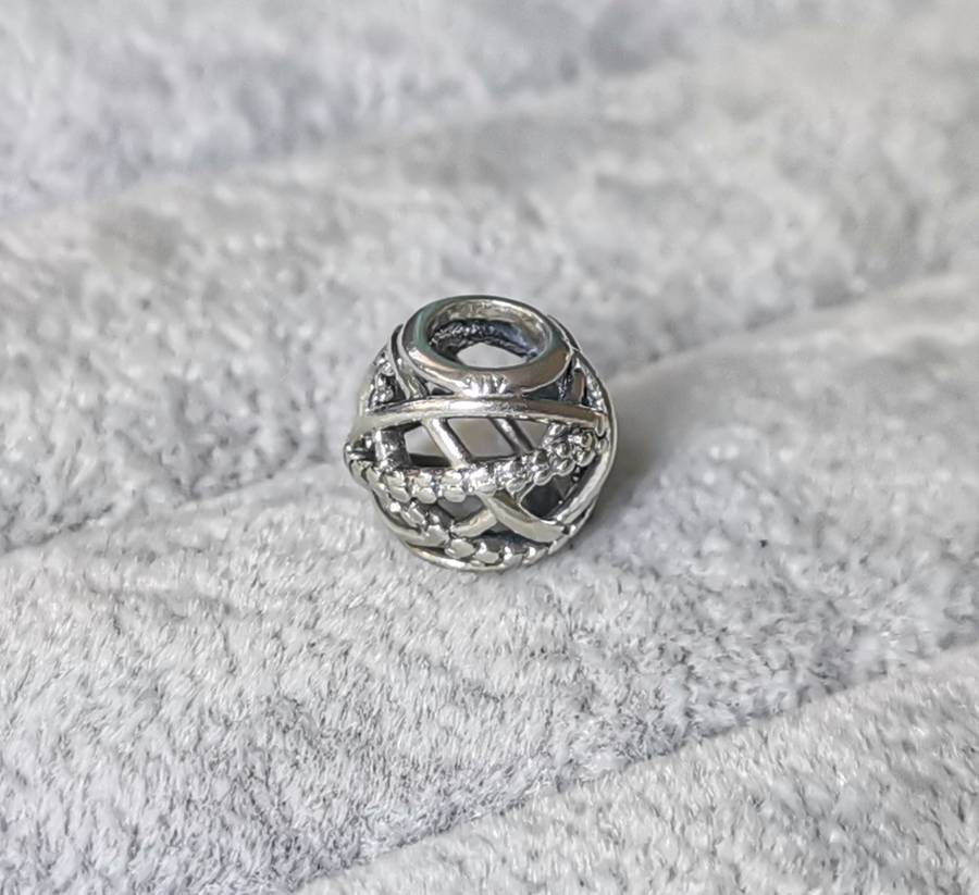 Pandora Sparkling Lines Openwork Charm