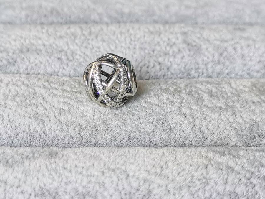 Pandora Sparkling Lines Openwork Charm