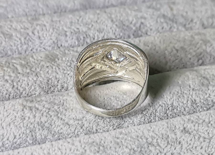 Bulky Silver Ring