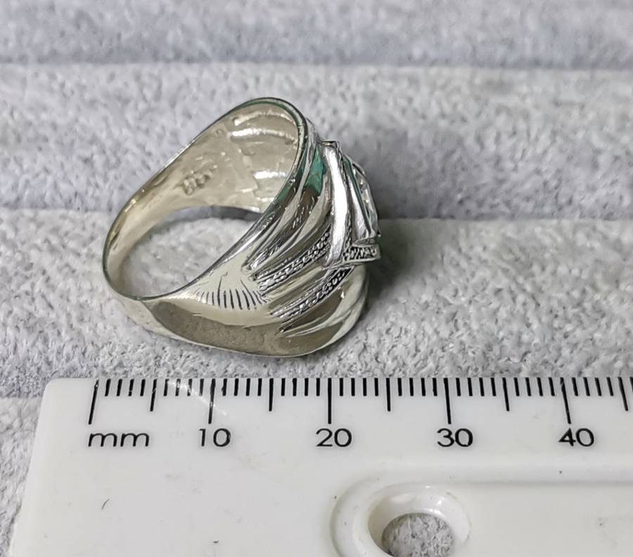 Bulky Silver Ring