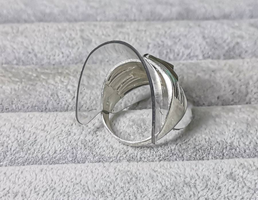 Bulky Silver Ring
