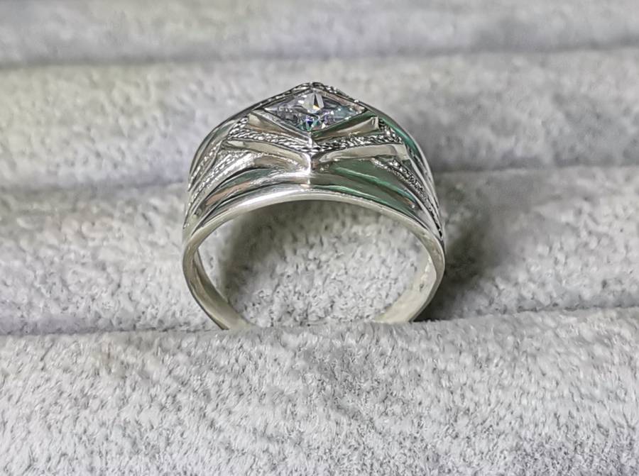 Bulky Silver Ring