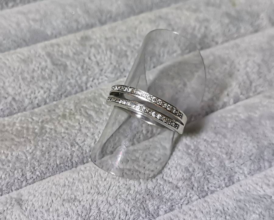 Double Silver Ring
