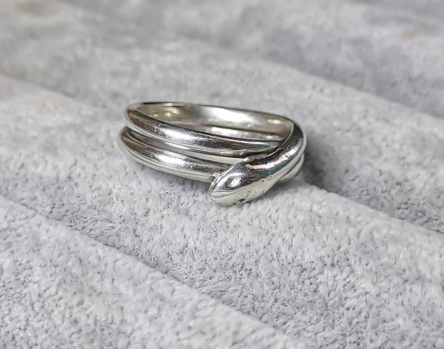 Silver Snake Ring