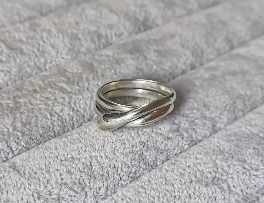 Silver Snake Ring