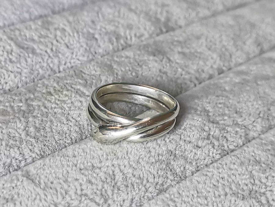 Silver Snake Ring