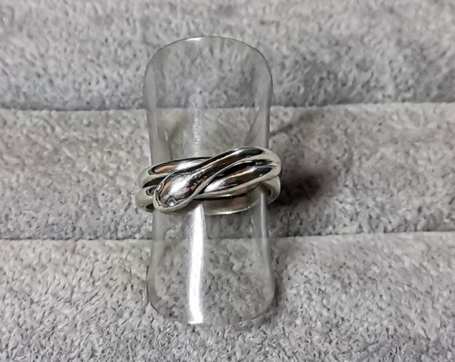 Silver Snake Ring