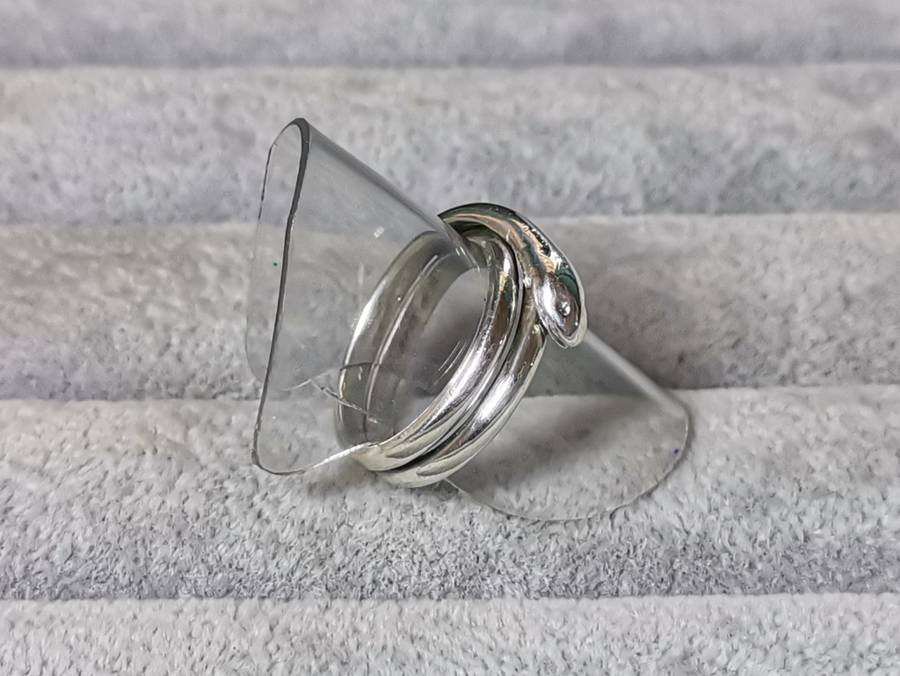 Silver Snake Ring