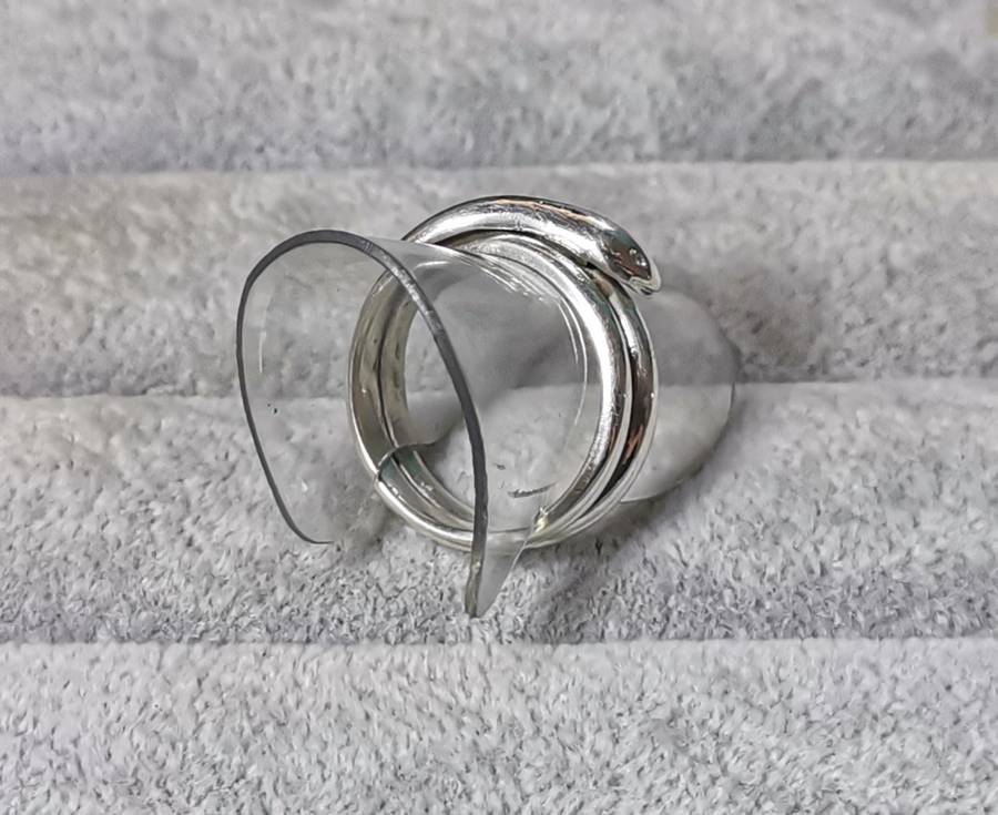 Silver Snake Ring