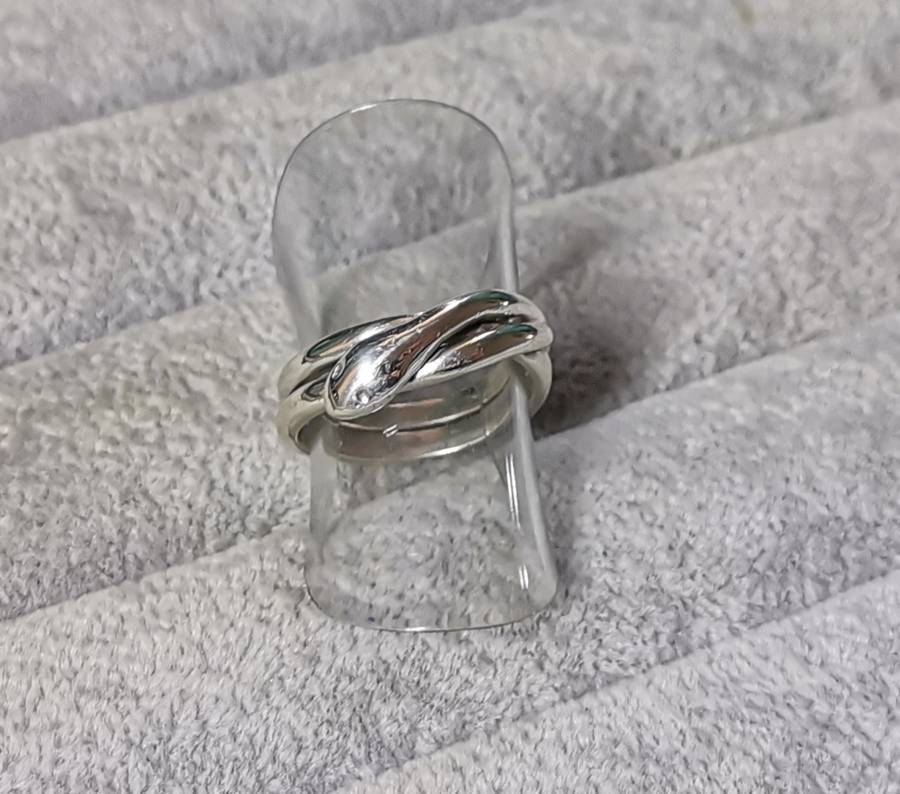 Silver Snake Ring