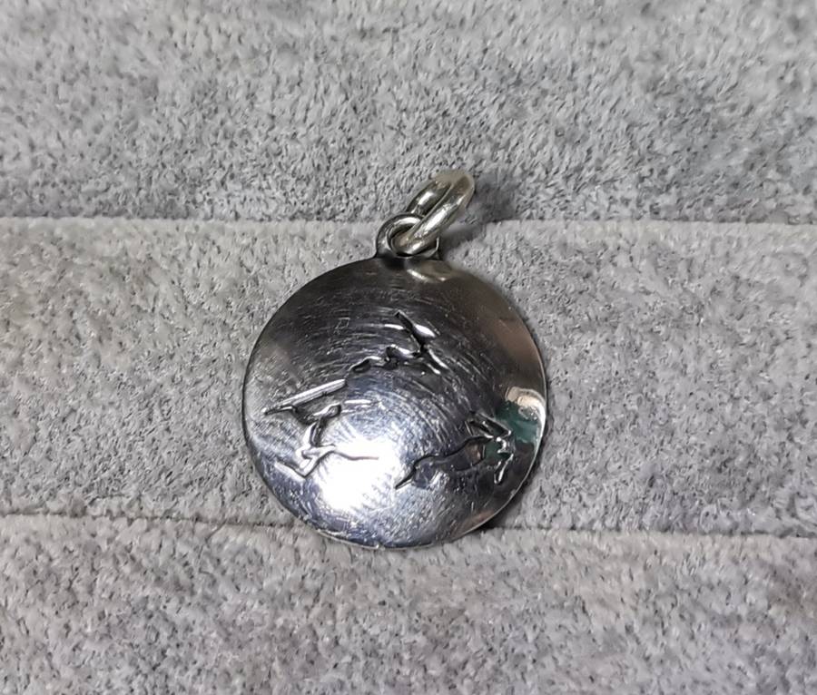 Silver African Pendant
