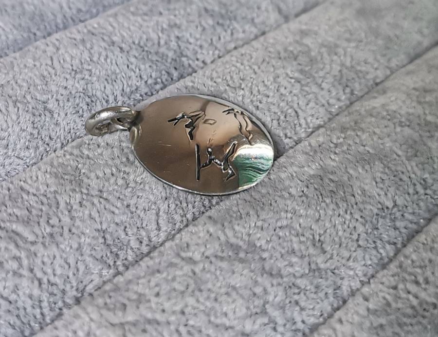 Silver African Pendant