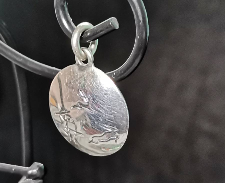 Silver African Pendant