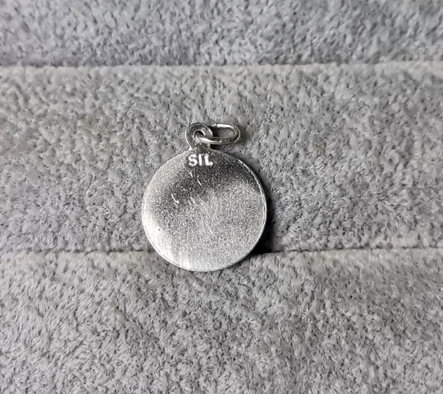 Silver St. Christopher Pendant