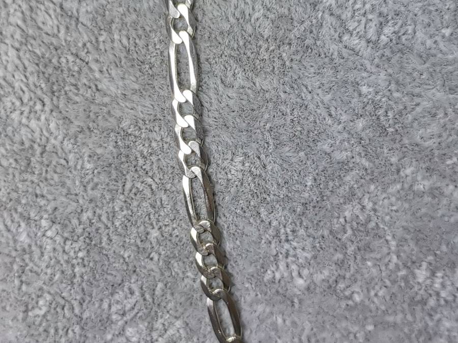 Silver Figaro Chain