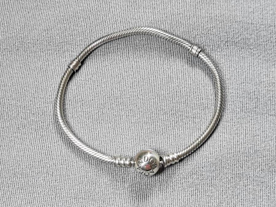 Silver Pandora Charm Bracelet