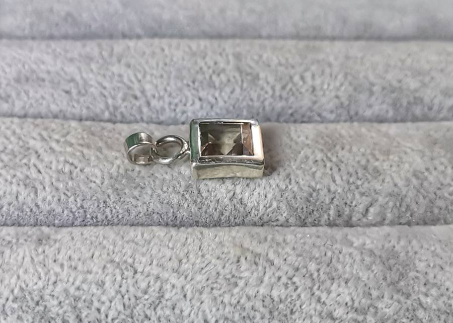 Sparkling Silver Pendant