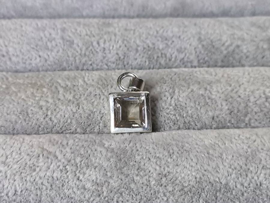 Sparkling Silver Pendant