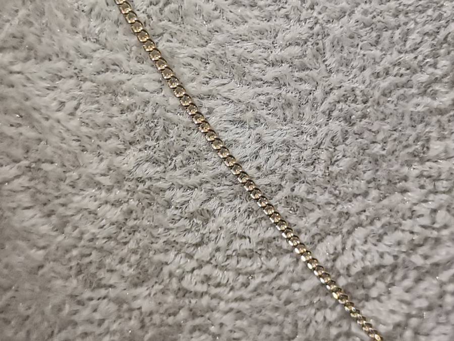 Silver `L` Necklace