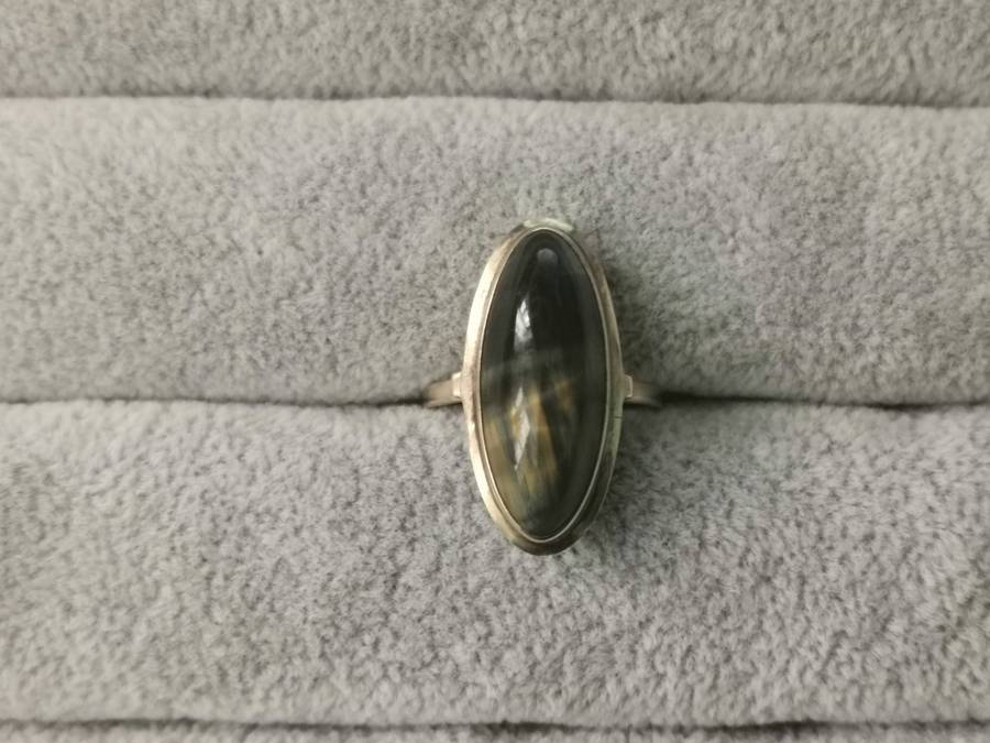 9ct Gold Tiger-Eye Ring