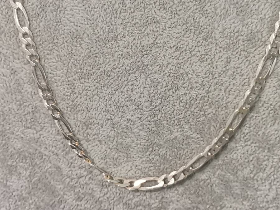 Silver Figaro Chain
