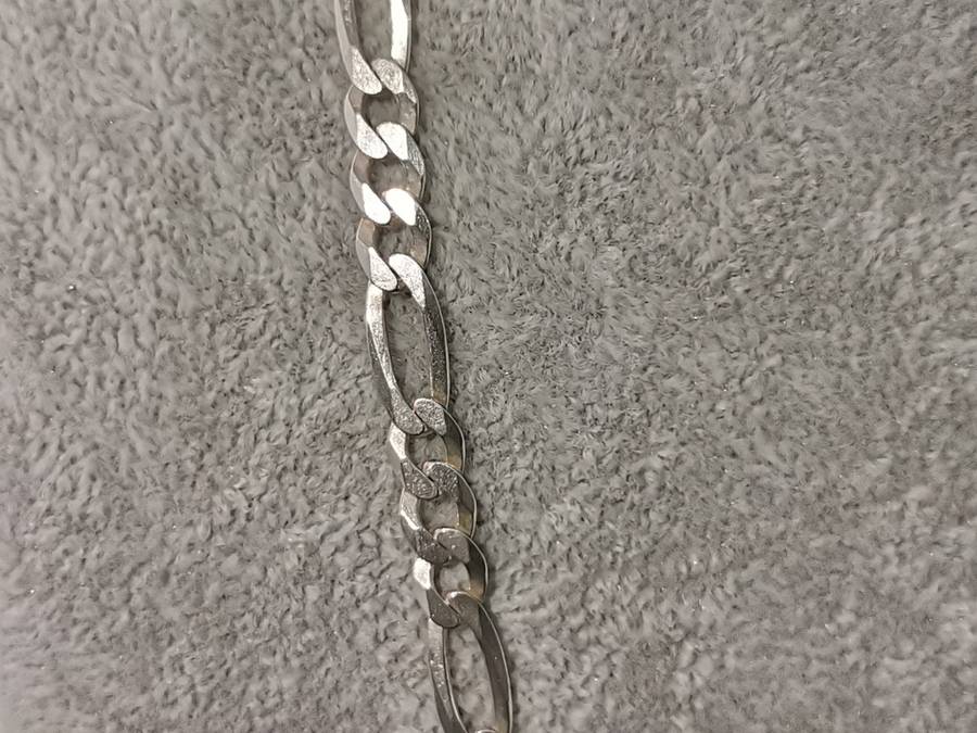 Silver Figaro Chain
