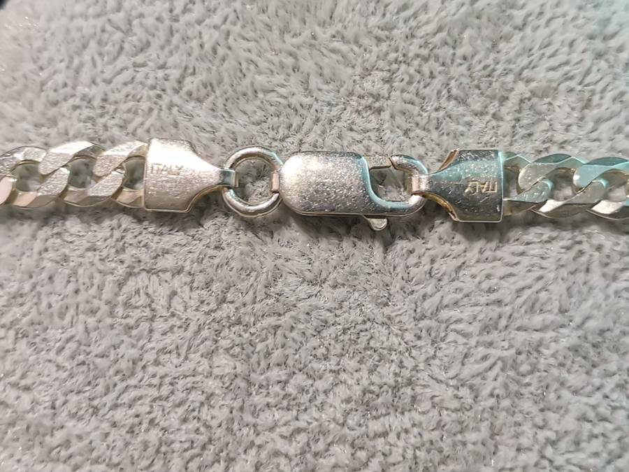 Silver Figaro Chain