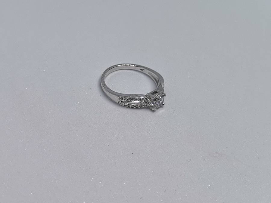 Dazzling Silver Ring