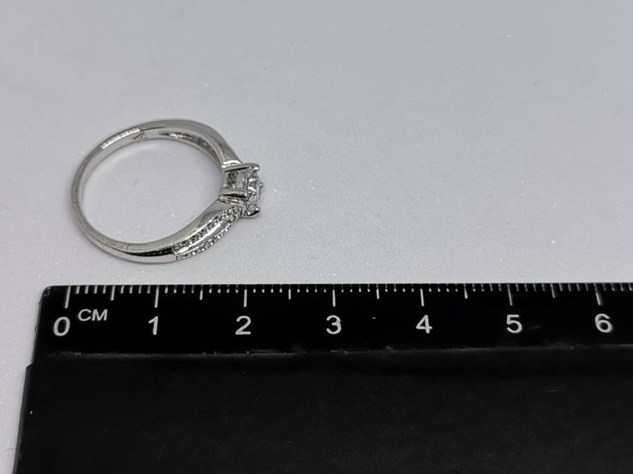 Dazzling Silver Ring