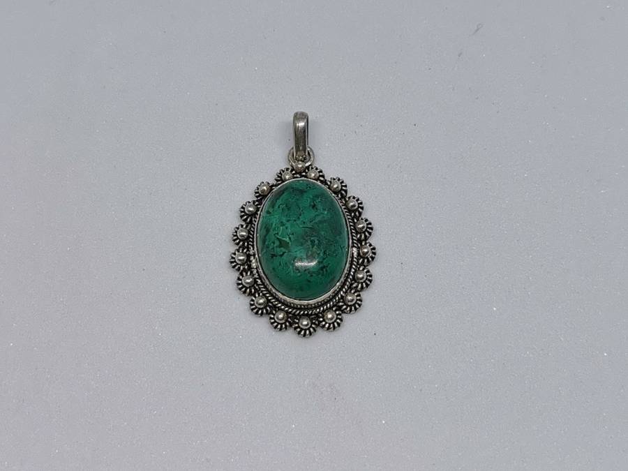 Silver Turquoise Pendant