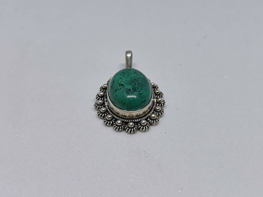 Silver Turquoise Pendant
