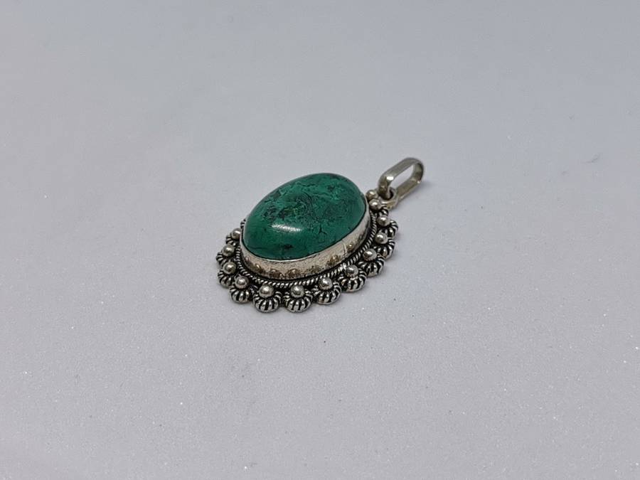 Silver Turquoise Pendant