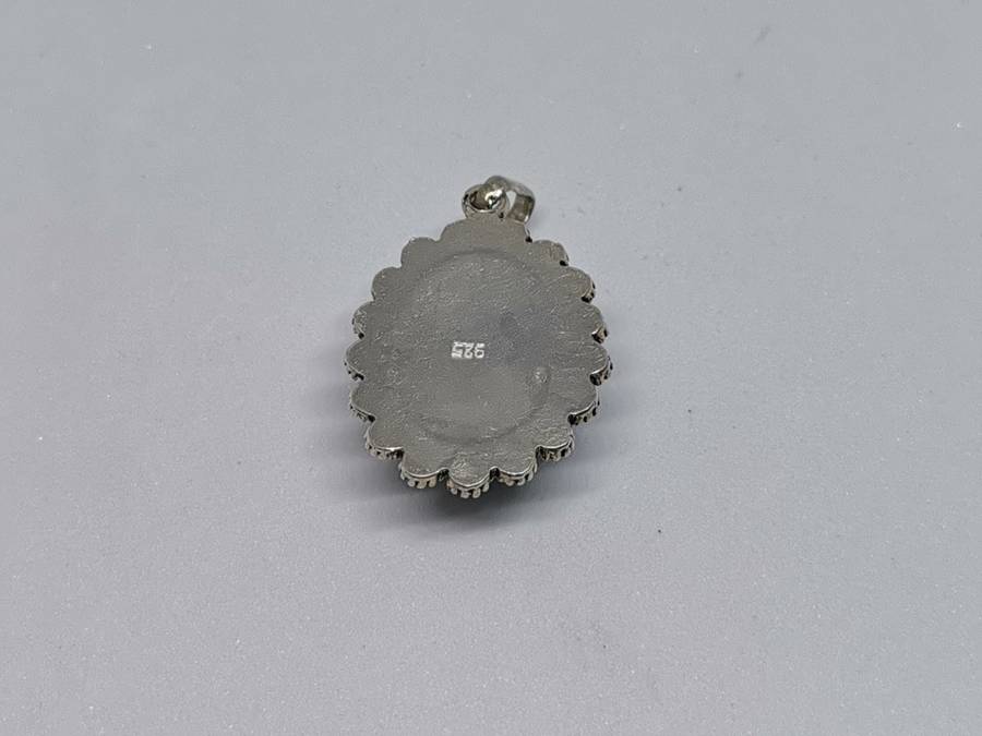 Silver Turquoise Pendant