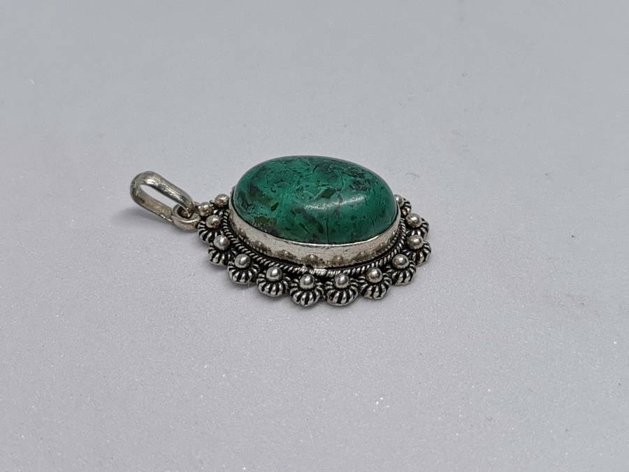 Silver Turquoise Pendant