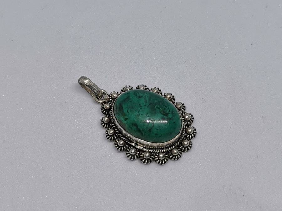 Silver Turquoise Pendant
