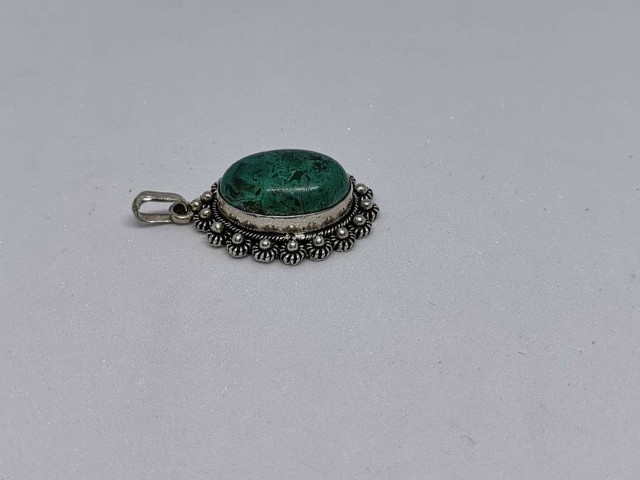 Silver Turquoise Pendant