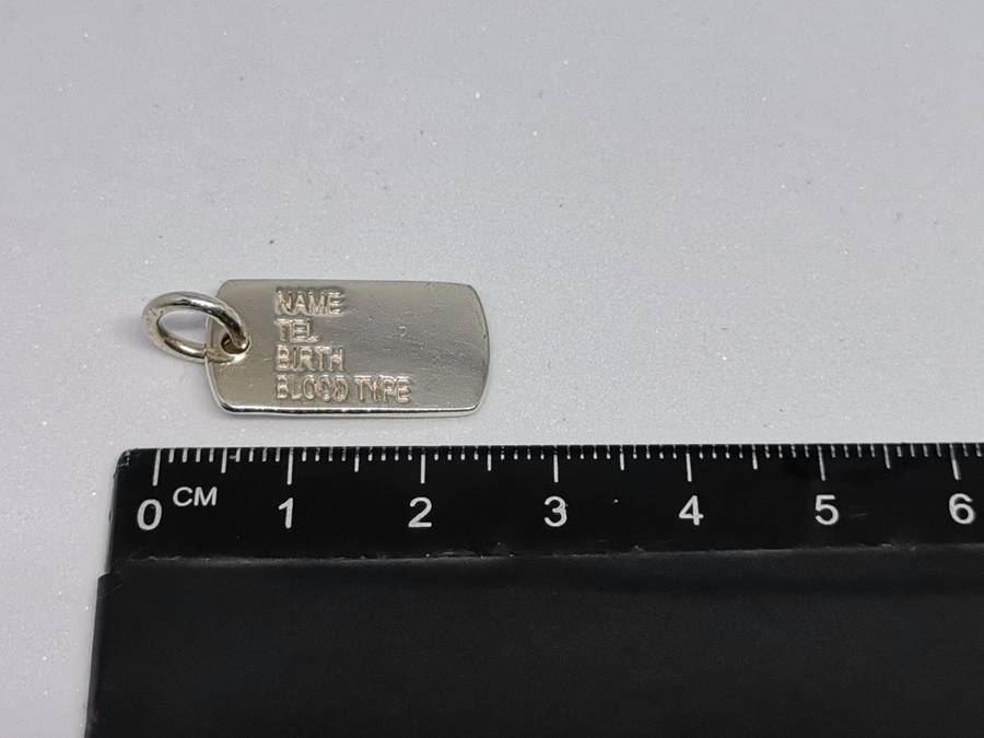 Silver Medical Emergency Pendant