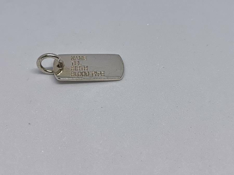 Silver Medical Emergency Pendant